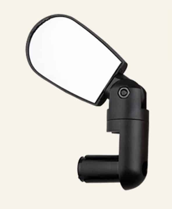 Rétroviseurs Pliables Pour Vélo, Trottinette, ATV - Lot De 2, Réglables à 360°, Verre Antireflet, Compatible Guidon 22-26 Mm